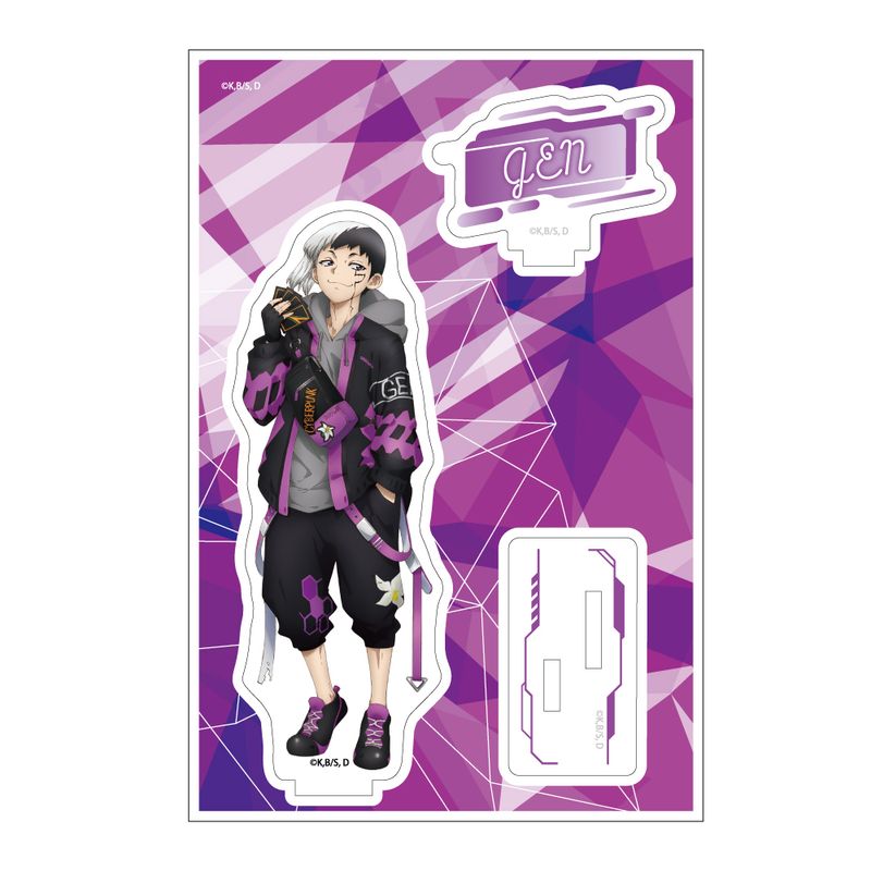 Dr.STONE サイバーパンク アクスタ Dr.STONE_サイバーパンク アクリルスタンドJr. あさぎりゲン