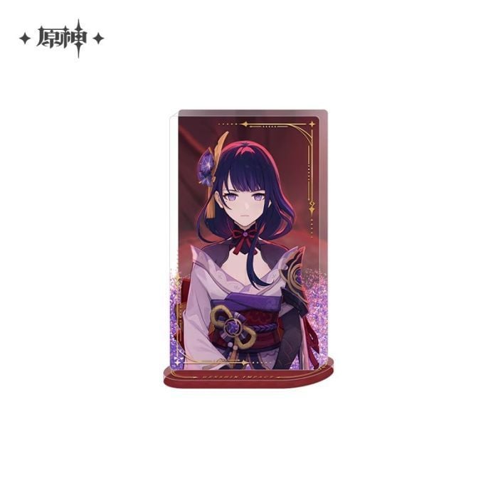 原神_キャラクターPVシリーズ グリッターアクリルスタンド 雷電将軍