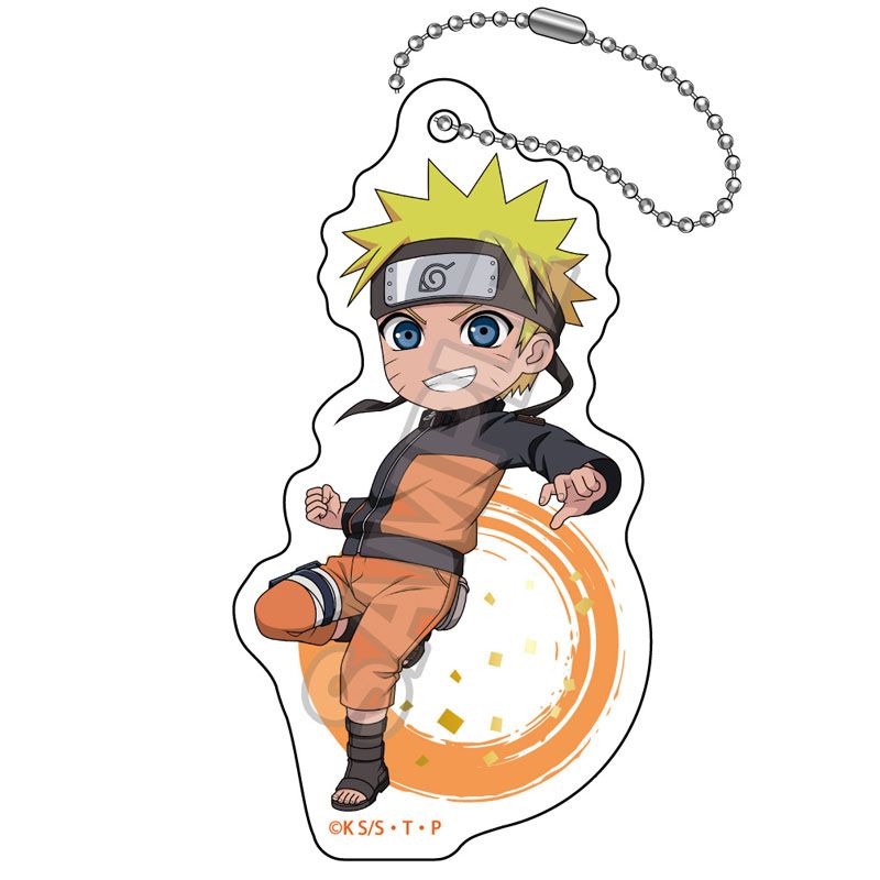 NARUTO 絆 アクリルキーチェーン　うずまきナルト NARUTO-ナルト- 疾風伝_Battle vol.1 アクリルキーチェーン うずまき