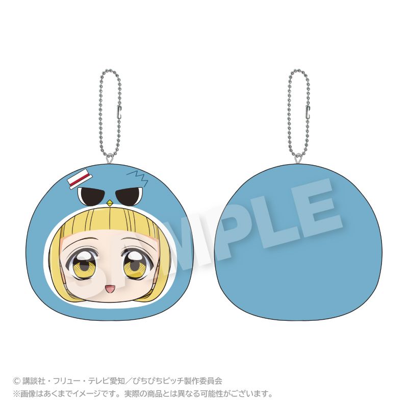 ぴちぴちピッチ るちあ 台湾 限定 サーフボードキーホルダー ラメ入りコースター ぴちぴちピッチ_まるめいつクッションキーホルダー ココ | colleize