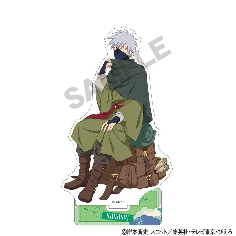 NARUTO　大江戸温泉物語　はたけカカシ　カカシ　アクリルスタンド　アクスタ NARUTO-ナルト- 疾風伝_アクリルスタンド はたけカカシ 旅人