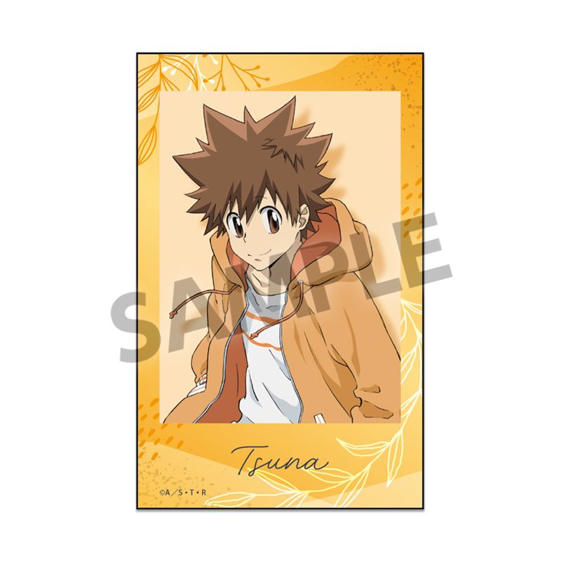 家庭教師ヒットマンREBORN!_インスタントフォト風ステッカー 沢田綱吉