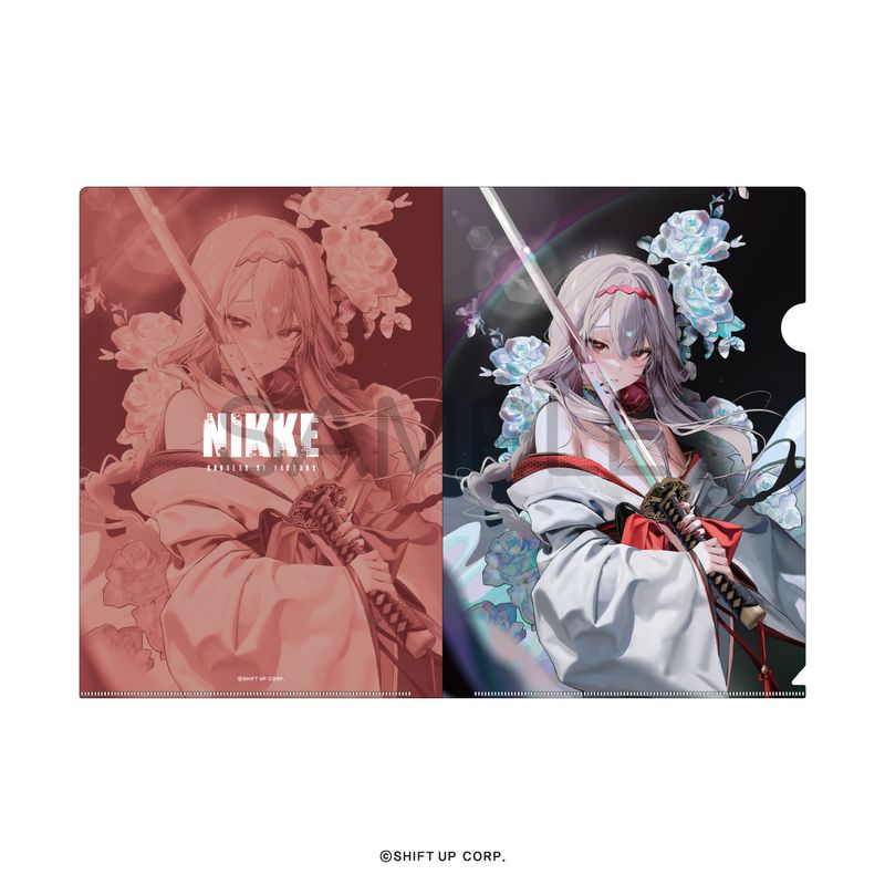 勝利の女神:NIKKE_クリアファイル 紅蓮:ブラックシャドウ:ロンギング