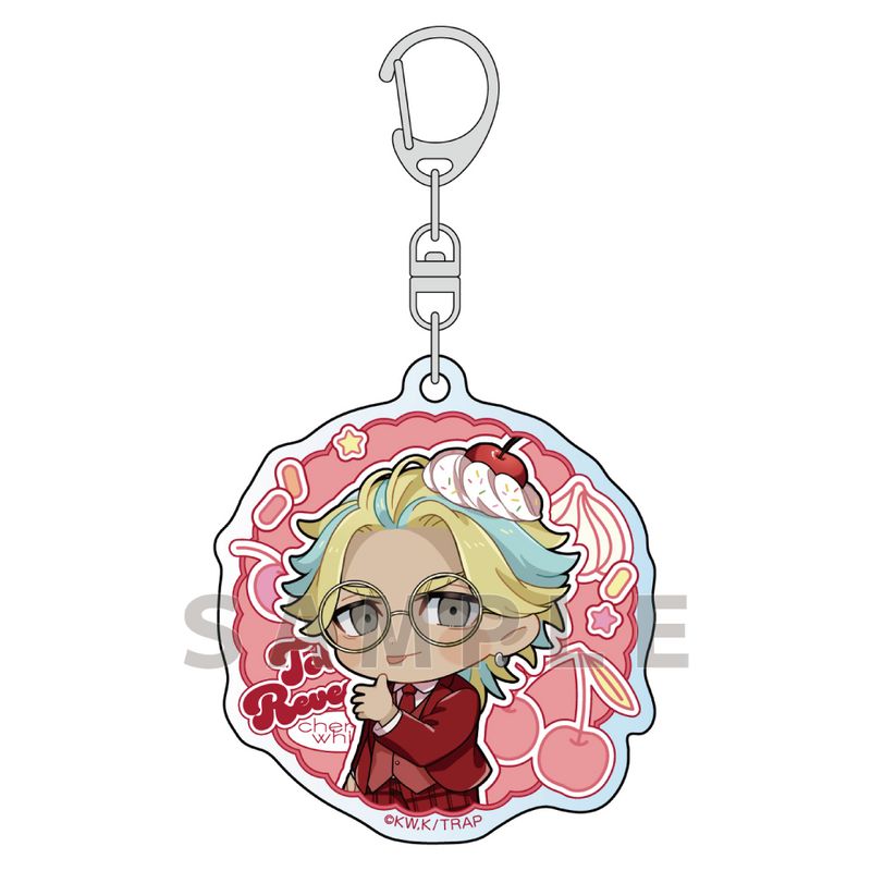 まるくじ 東リべ 灰谷蘭 タペストリー アクリルスタンド ブロック キーホルダー 東京リベンジャーズ_描き下ろしアクリルキーホルダー(灰谷 蘭