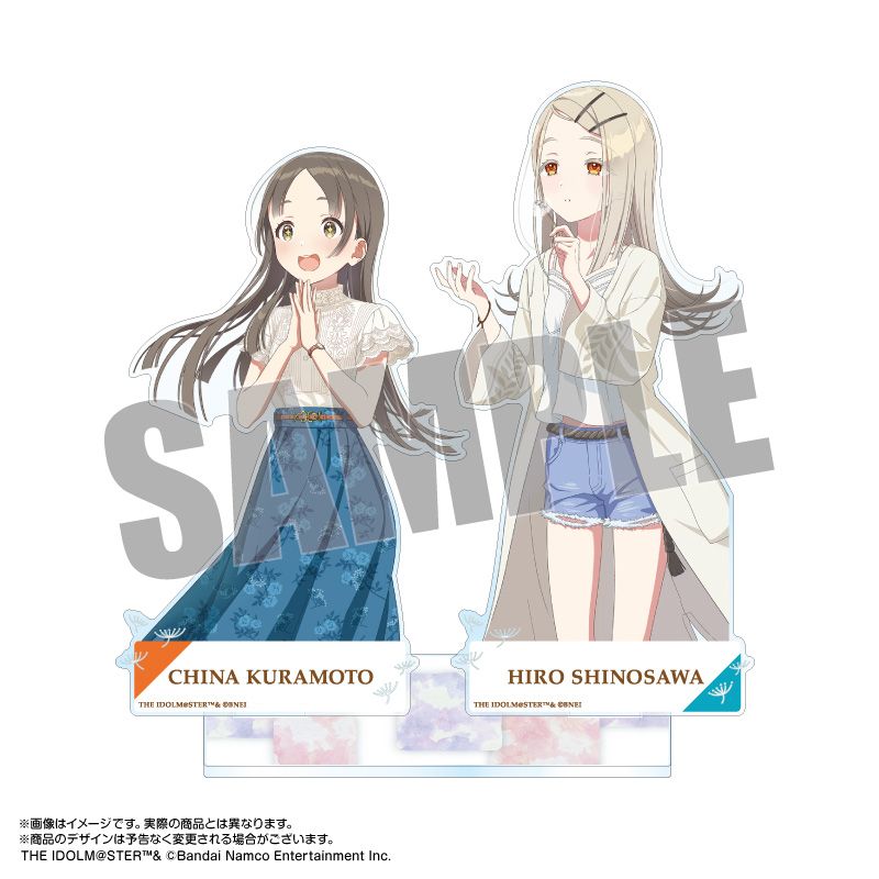 八重森みに 彼女、お借りします 特大アクリルスタンド マリンセーラー水着 彼女、お借りします_描き下ろし特大アクリルスタンド(八重森みに