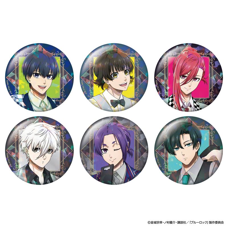 鬼滅の刃 キラ缶バッジ ホログラム缶バッジ 4個 グッズ-バッチ】アニメ「鬼滅の刃」 トレーディングホログラム缶