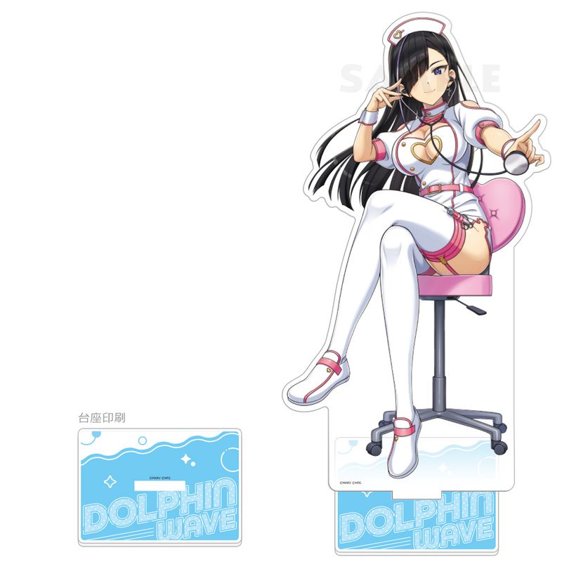 八重森みに 彼女、お借りします 特大アクリルスタンド マリンセーラー水着 彼女、お借りします]描き下ろし特大アクリルスタンド（八重森み