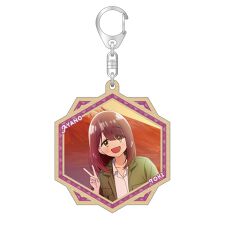colleize(colleize)のゆるキャン△ SEASON3_描き下ろしウッドキーホルダー/土岐綾乃