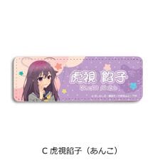 colleize(colleize)のしかのこのこのここしたんたん_レザーバッジ(ロング) C 虎視餡子(あんこ)