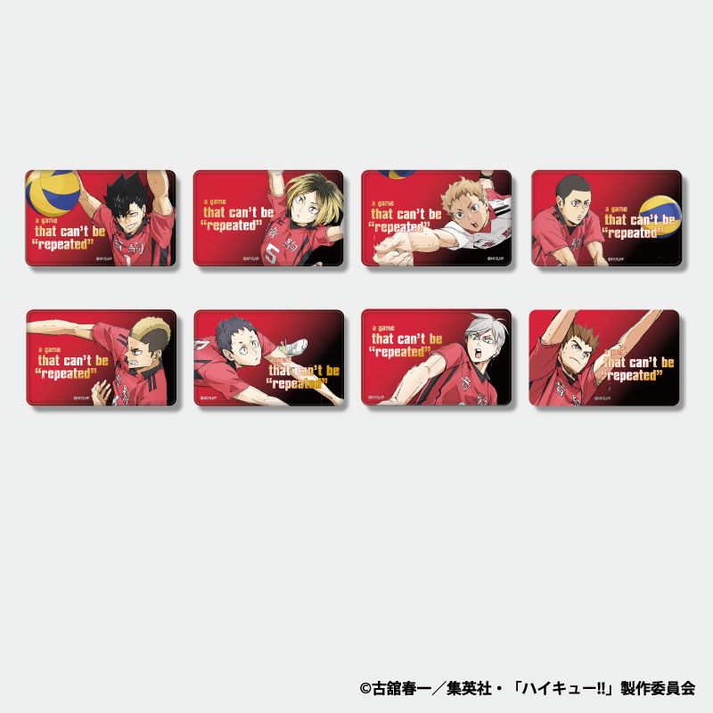 ハイキュー!!_TD缶バッジ 5期アクション版権 箔押しver. 音駒【BOX／8