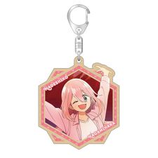 colleize(colleize)のゆるキャン△ SEASON3_描き下ろしウッドキーホルダー/各務原なでしこ