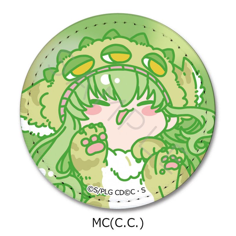 コードギアス 反逆のルルーシュ_レザーバッジ(丸形) MC C.C.