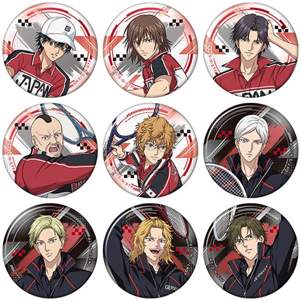 新テニスの王子様_キャラバッジコレクション 【BOX／9パック入り