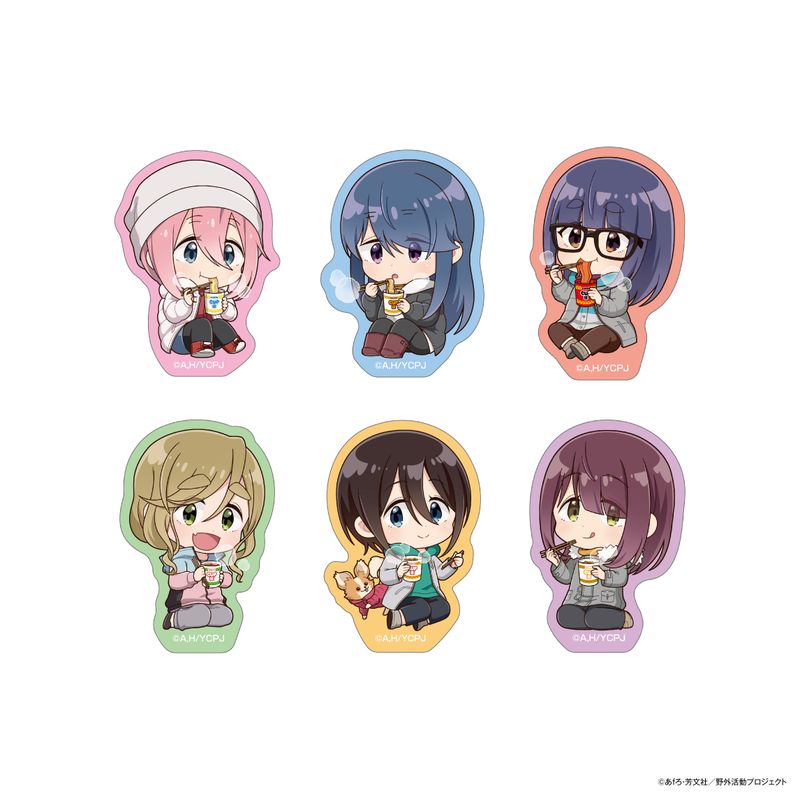 ゆるキャンNAPS限定ステッカー６種 akryur260_01.jpg?basethum=225