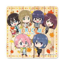 colleize(colleize)のゆるキャン△ SEASON3_ぷちちょこラバーマットコースター