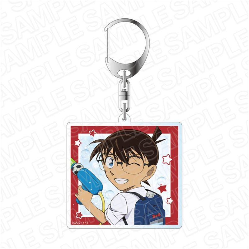 名探偵コナン_スクエア缶バッジコレクション／江戸川コナン 【BOX／6