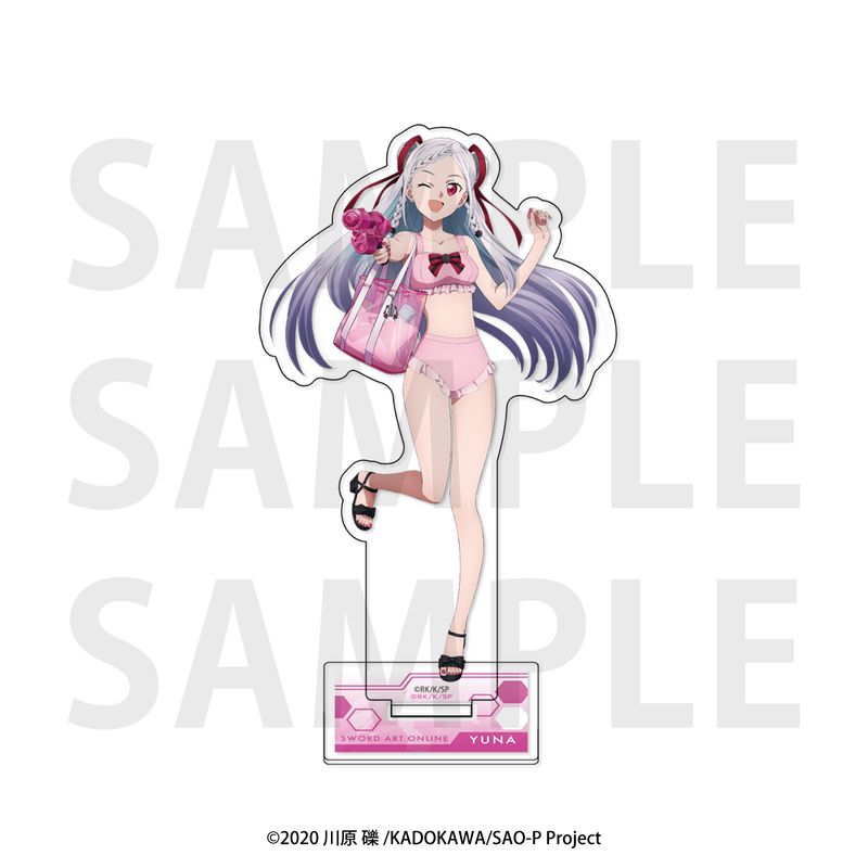 ソードアートオンライン カフェ 豊洲限定 マグネット　ユナ ソードアート・オンライン_アクリルスタンド ユナ | colleize | マルイ