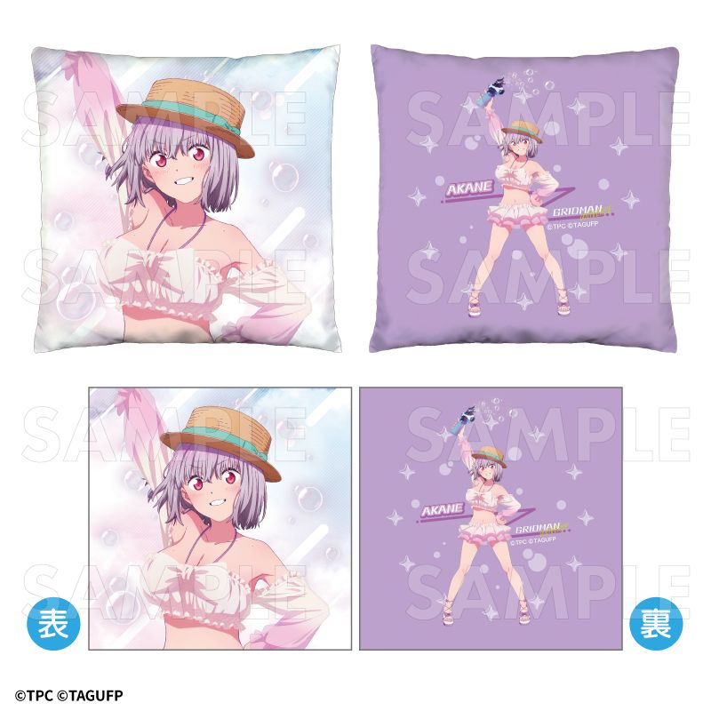グリッドマン ユニバース_76mm缶バッジ 宝多六花 シャボンStyle
