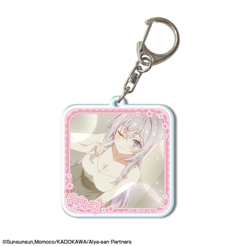 時々ボソッとロシア語でデレる隣のアーリャさん_ホログラム缶バッジ