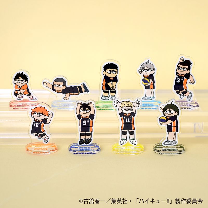 ジロリ TD アクリルスタンド 試合バージョン 音駒高校  ジロリ　ハイキュー ハイキュー!!_ジロリ TDミニアクリルスタンド試合ver. 音駒高校