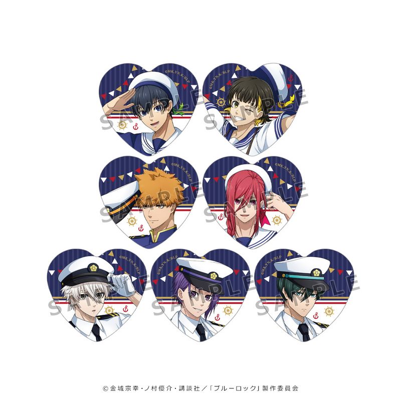 國神 錬介 ブルーロック サンリオ コラボ 缶バッジ ブルーロック