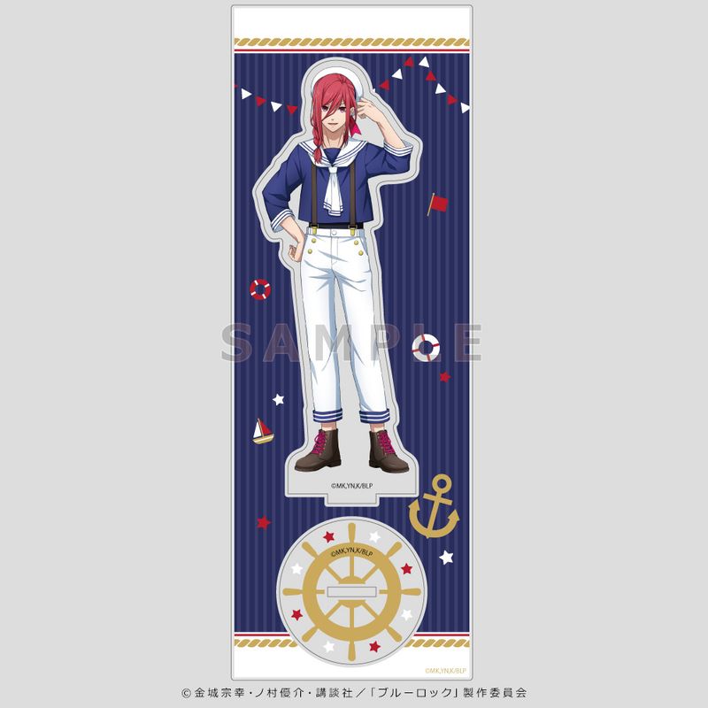 ブルーロック_描き下ろしアクリルスタンド（蜂楽 廻／マリンルック