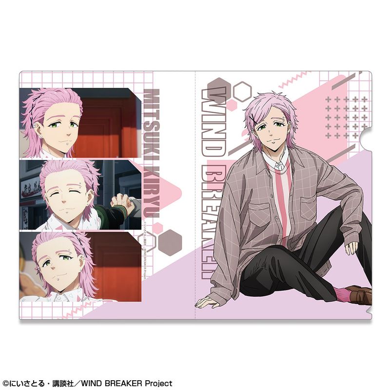 WIND BREAKER_クリアファイル デザイン06(桐生三輝) | colleize