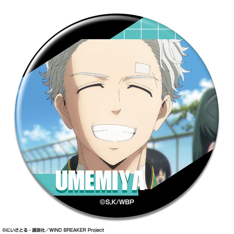 WIND BREAKER_缶バッジ デザイン20(梅宮一/D) | colleize