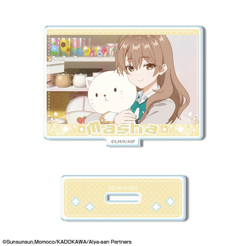 時々ボソッとロシア語でデレる隣のアーリャさん_ホログラム缶バッジ