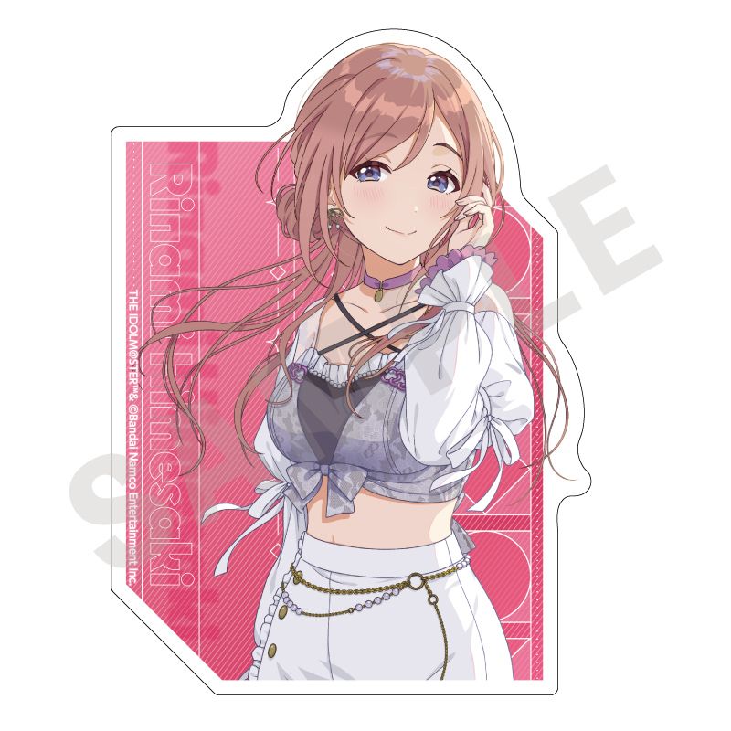 学園アイドルマスター 学マス グリッター 缶バッジ 姫崎莉波35個 学園アイドルマスター The 1st Period 公式φ75mmグリッター缶バッジ