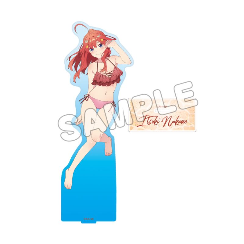 五等分の花嫁　等身大タペストリー　中野五月　水着ver 五等分の花嫁∽」五つ子が水着姿で描き下ろし♪ 「コミケ104