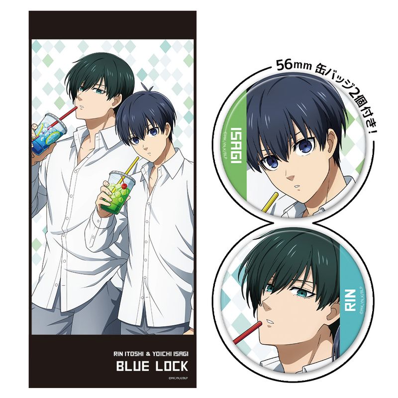 ブルーロック_缶バッジセット2?凪 誠士郎がいっぱいセレクション?【6個