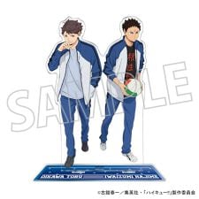 ハイキュー!!_アクリルスタンド／及川 徹・岩泉 一（北川第一中学校 