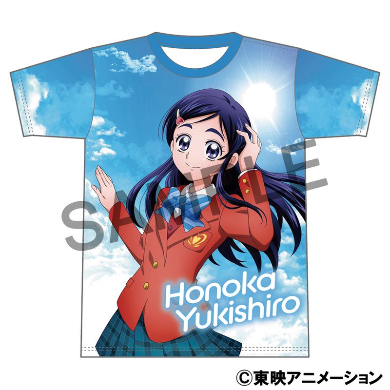 超希少❤︎HuGっと！プリキュア❤︎フルカラープリントTシャツ2種❤︎総揃いTシャツ❤︎ 超希少❤︎HuGっと！プリキュア❤︎フルカラープリントTシャツ2