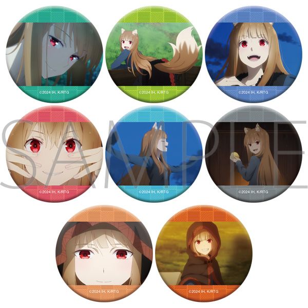 狼と香辛料_ホロだらけのキャラバッジコレクション 【BOX／8パック入り