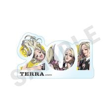 colleize(colleize)の超人的シェアハウスストーリーカリスマ_ルームナンバーアクリルバッジ　テラ