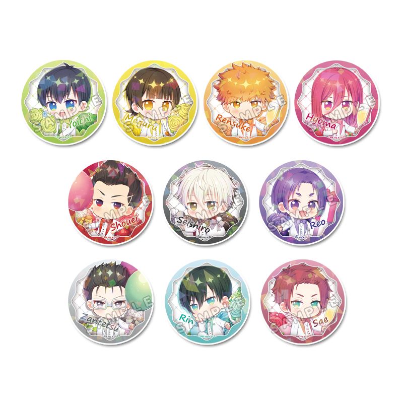 ハイキュー!!_トレーディングホログラム缶バッジ -Autumn&Winter