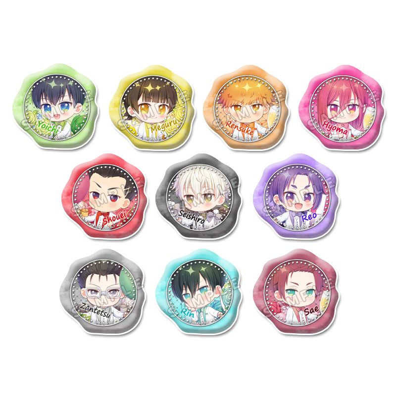 rio様×unichoco様コラボ、ステッカー新品未開封 ブルーロック_ぷちちょこ トレーディングステッカー【お祝い】 【BOX