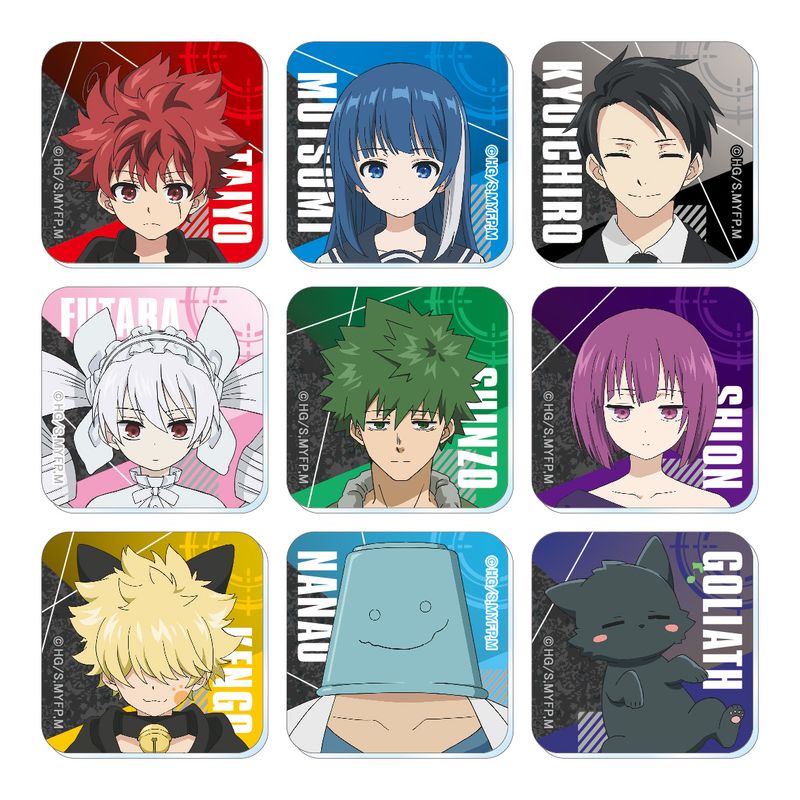 夜桜さんちの大作戦_トレーディングアクリルマグネット（全9種） 【BOX