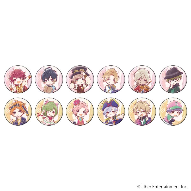 A3!_缶バッジ 01/春組&夏組 BOX(全12種)(グラフアートイラスト
