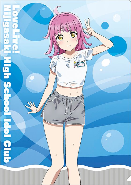 ラブライブ 虹ヶ咲学園スクールアイドル同好会　天王寺璃奈　アクリルスタンド ラブライブ! 虹ヶ咲学園スクールアイドル同好会 アクリル