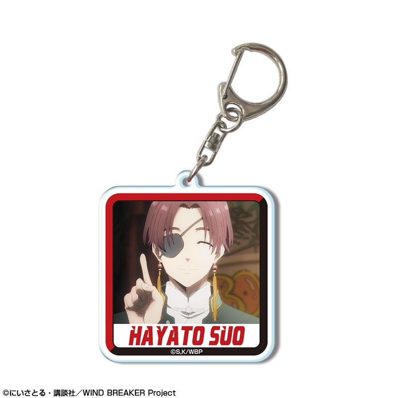 【新品】蘇枋隼飛　WIND BREAKER アクリルキーホルダー　Theキャラ WIND BREAKER_アクリルキーホルダー デザイン11(蘇枋隼飛/D