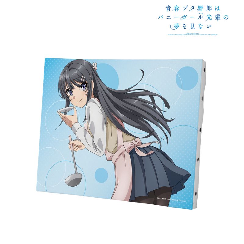 青春ブタ野郎はバニーガール先輩の夢を見ない キャンバスボード 桜島麻衣 グッズ-ボード】青春ブタ野郎はバニーガール先輩の夢を見ない