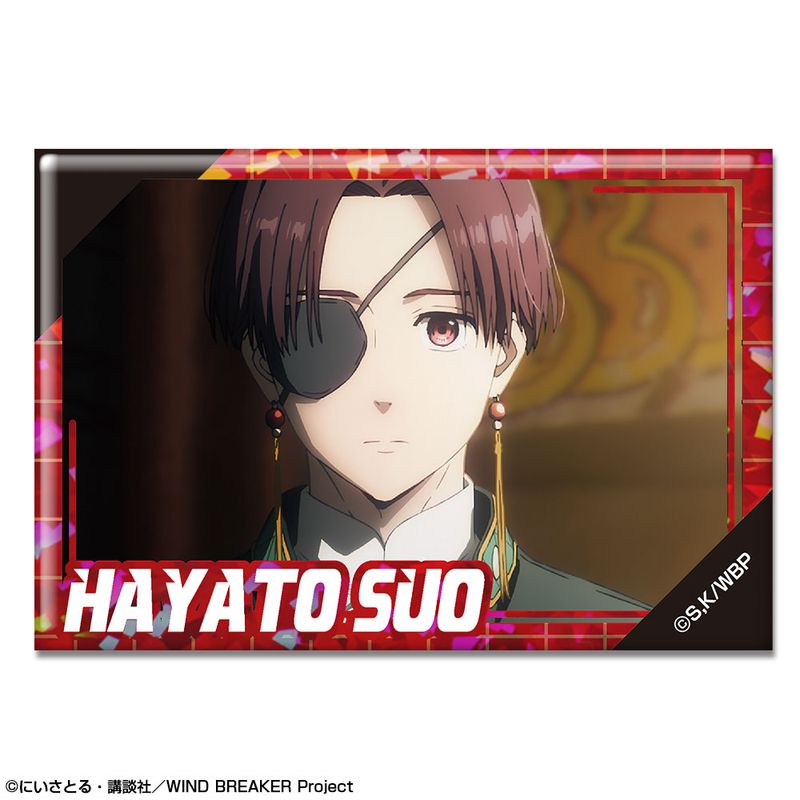 WIND BREAKER_ホログラム缶バッジ デザイン12(蘇枋隼飛/D) | colleize