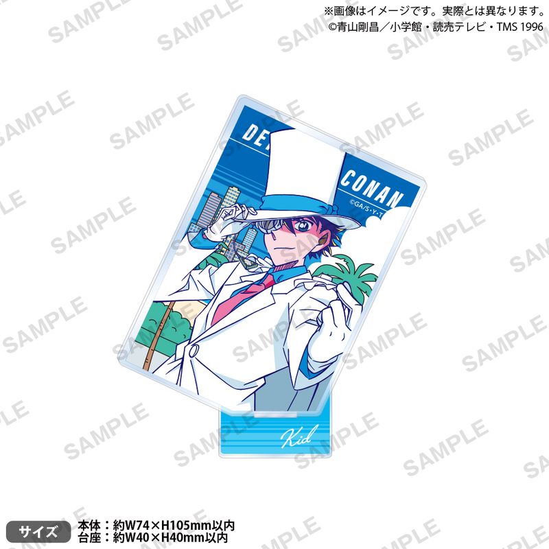 名探偵コナン_スクエア缶バッジコレクション／怪盗キッド 【BOX