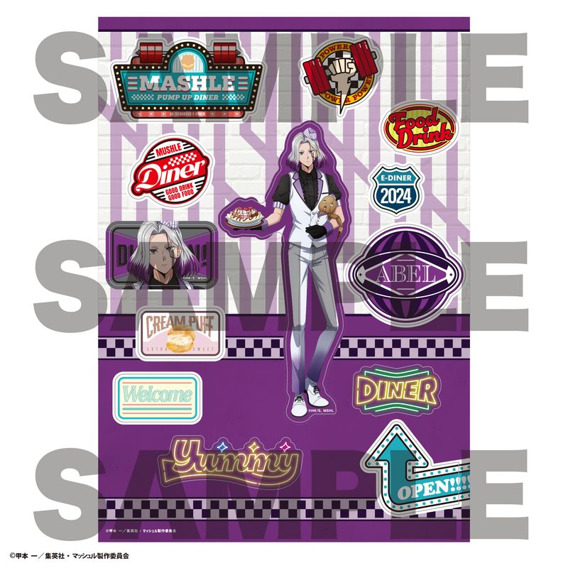 マッシュル-MASHLE-_缶バッジ アベル・ウォーカー | colleize | マルイ