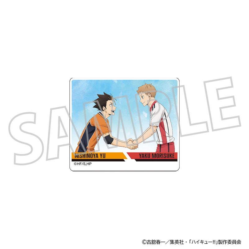 ハイキュー　ステッカー アニメ『ハイキュー!!』コラボレーションステッカー＆グッズ第3