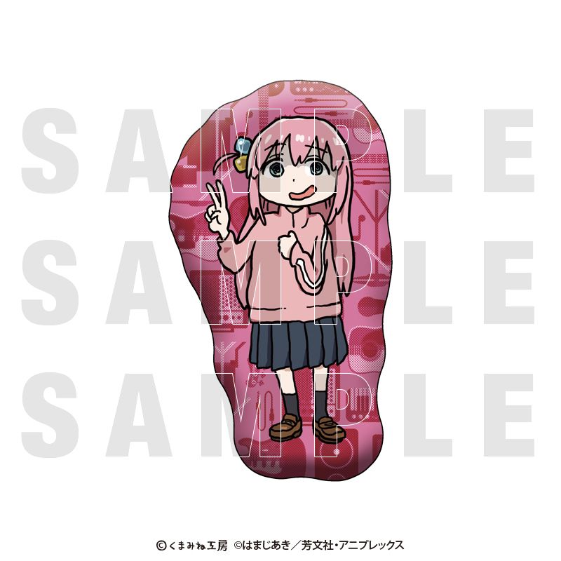 ぼっちざろっく ダイカットクッション TVアニメ「ぼっち・ざ・ろっく！」にゃふぉるめ ダイカット