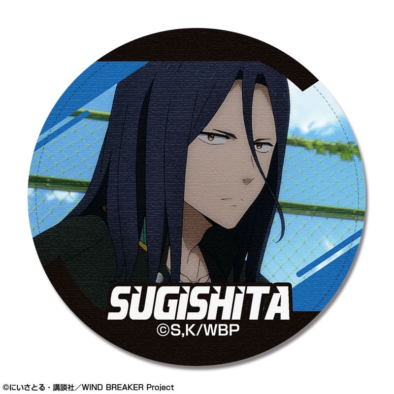 WIND BREAKER_レザーバッジ デザイン10(杉下京太郎/B) | colleize