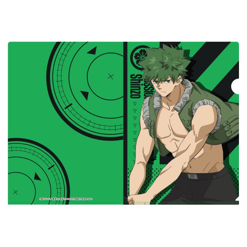夜桜さんちの大作戦_描き下ろしクリアファイル 夜桜辛三 | colleize